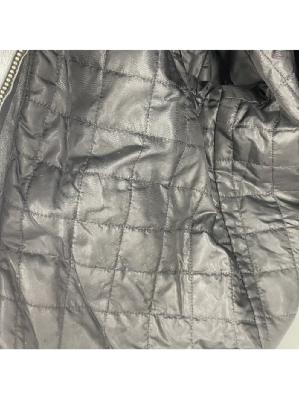 Vintage 90s New York Jets Reebok NFL Leather Bomber Jacket – Men’s 2XL Black - Picture 4 of 6